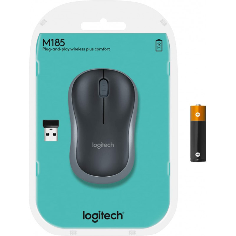 Souris sans fil compacte Logitech M185