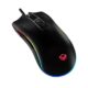 Meetion Souris de jeu filaire rétroéclairée par LED RVB MT-G3330 noire, 8+1 commutateurs macro programmables, jusqu'à 8 000