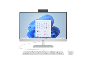 Ordinateur tout-en-un HP 24 CR0342 NH Core i5 13 Mo Gen-8, 512 Go de RAM DDR4, SSD 24 pouces, écran tactile sans fil + licence Windows 11 Professionnel
